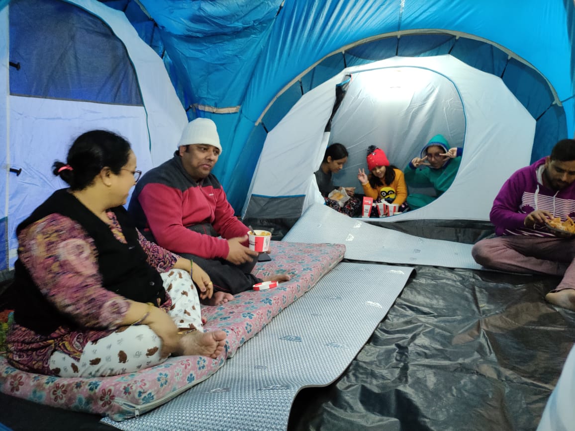 Camping in Mussoorie Dhanaulti
