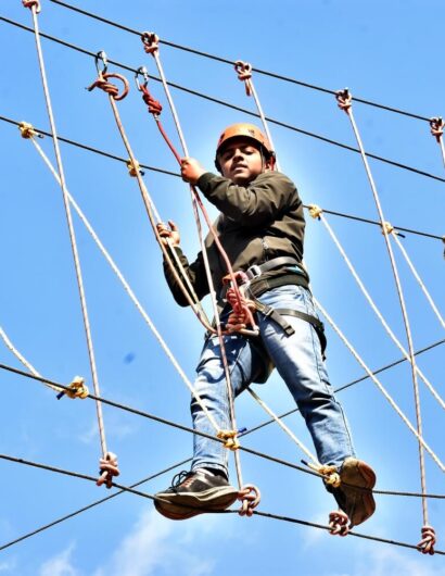 rope course in Mussoorie