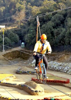 Sky Cycling Activities in mussoorie